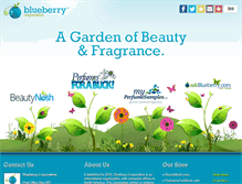Tablet Screenshot of blueberrycorporation.com